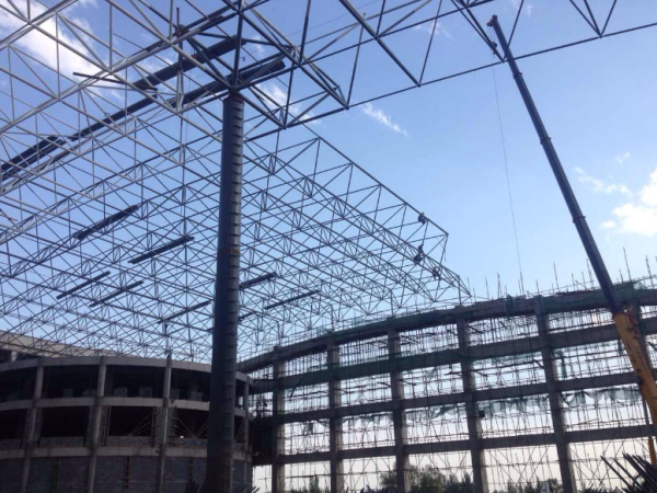 老河口煤棚网架